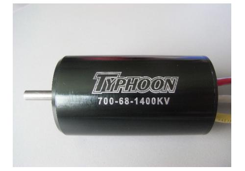 Typhoon 700-68 1400KV brushless motor