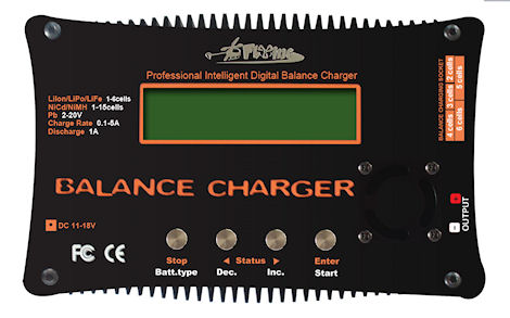 B6V9 multi lipo/NiMH/NICD battery charger