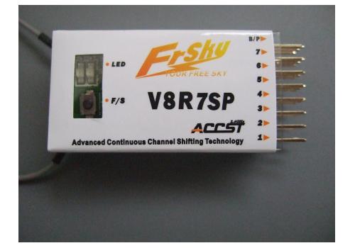 7ch 2.4G Frsky receiver V8R7SP