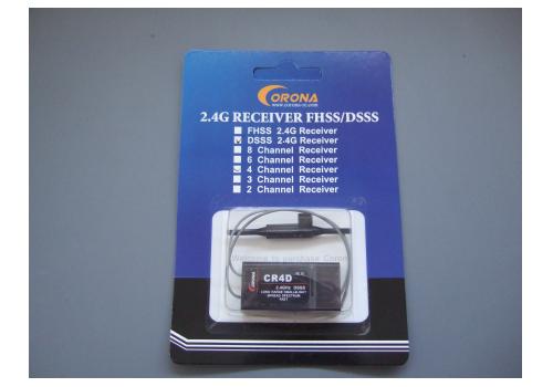 2.4Ghz 4ch Corona Receiver (DSSS) V2