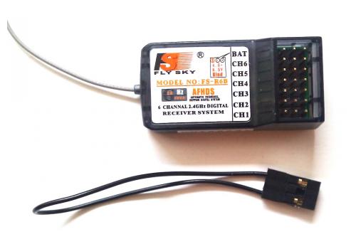 FlySky 2.4Ghz 6 channel receiver FS-R6B