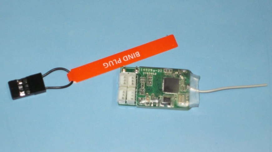 Spektrum DSM2 Compatible 4Ch JST 2.4Ghz Receiver