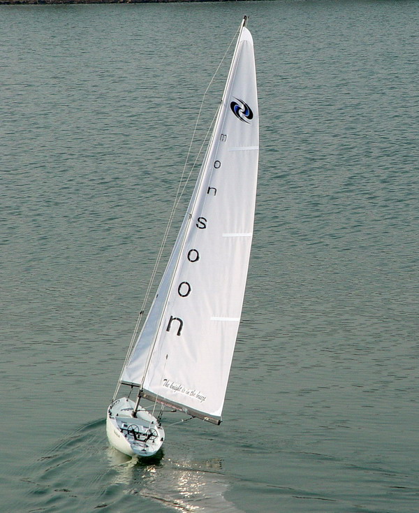 RC 1.8mtr Monsoon Sailboat 90% RTR