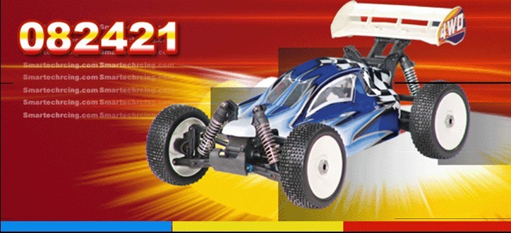 1/8 4WD Nitro Off-Road Buggy Car