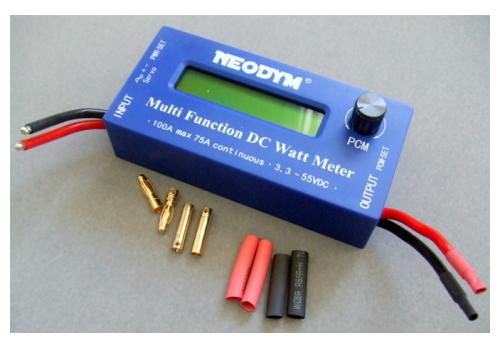 NeoDynm Multi-F DC Watt Meter 75A