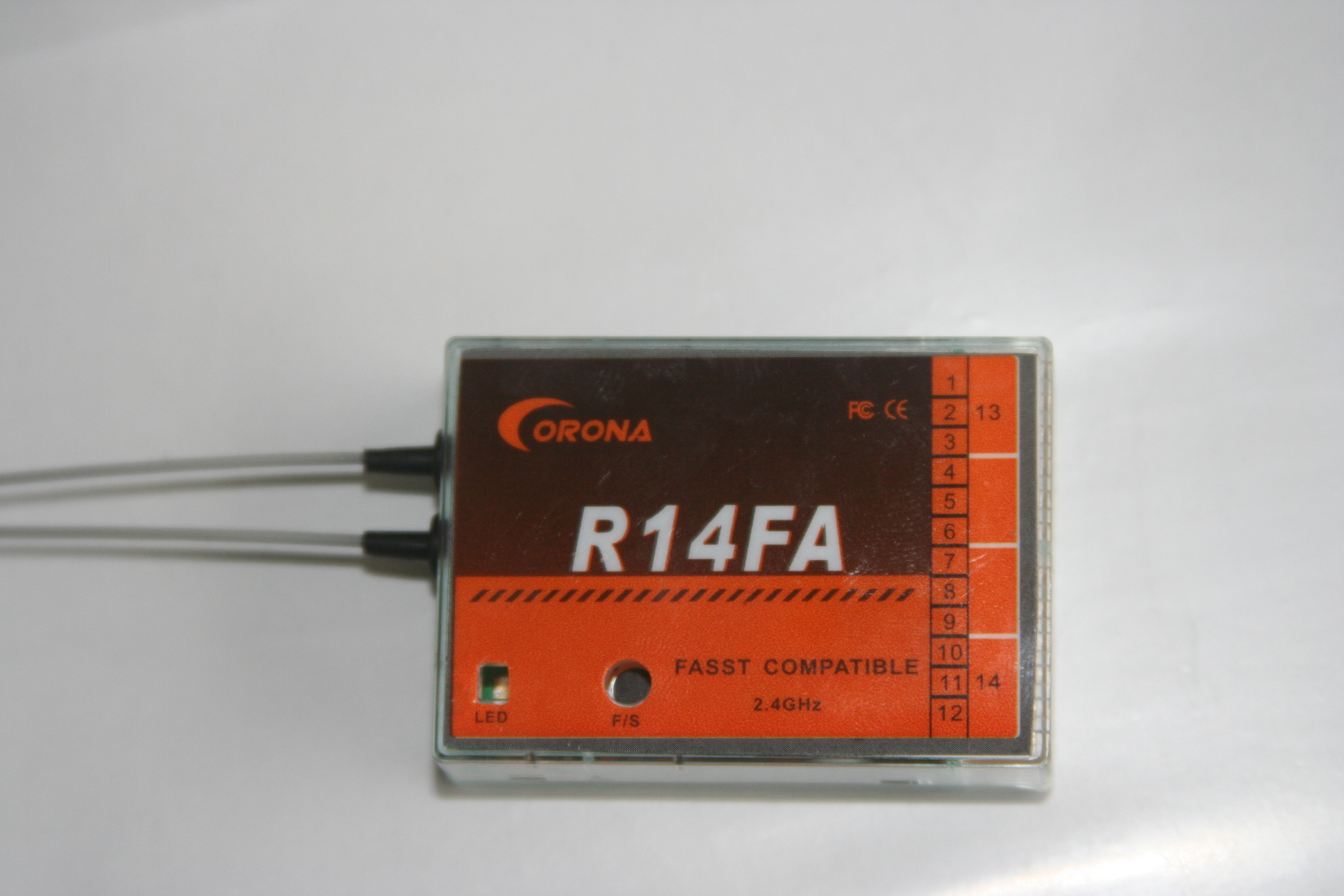 Corona Futaba Fasst 2.4ghz Receiver Compatible R14FA