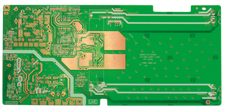 Single side LCD pcb board